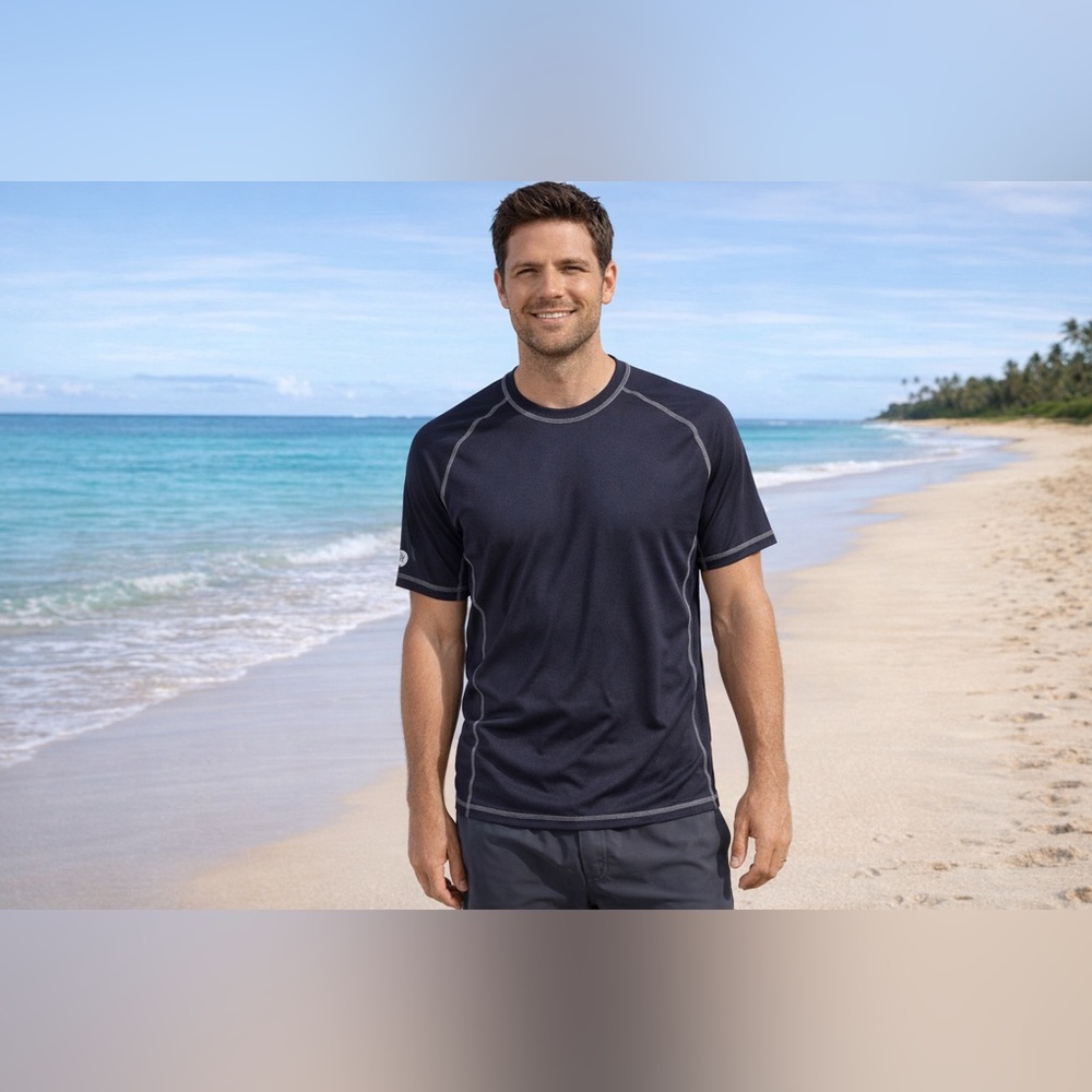 Tommy Bahama UV Tech Shirt UPF 30 • Like New • M